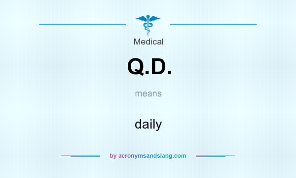 QHS Medical Abbreviation 